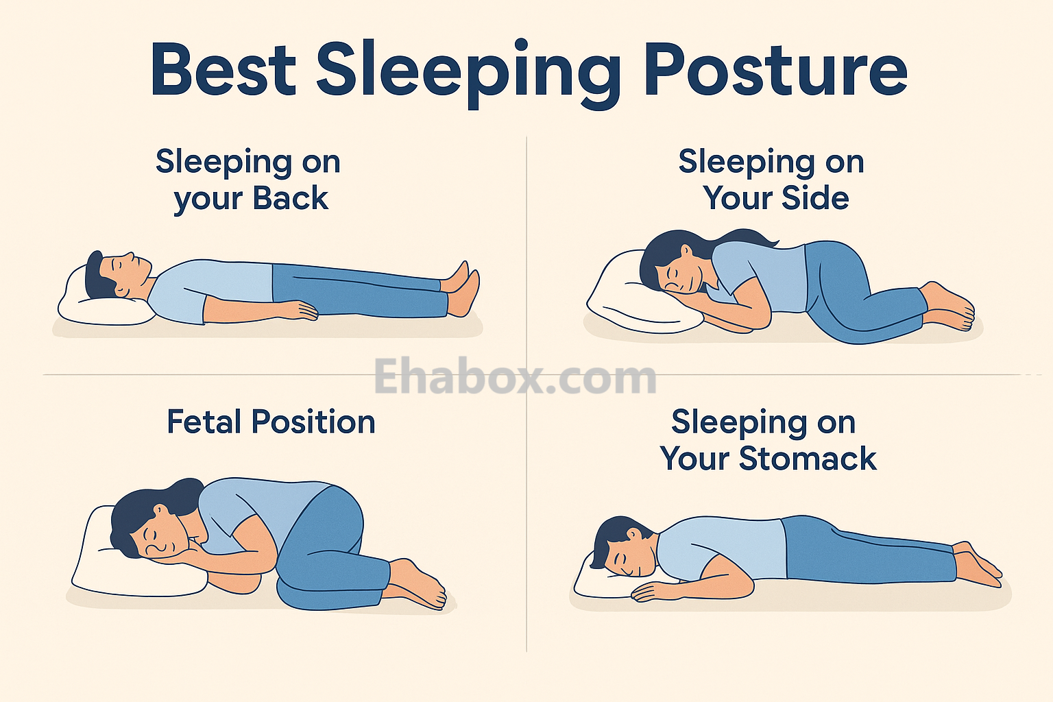 Best Sleeping Positions: How to Sleep Right for Better Health and Rest